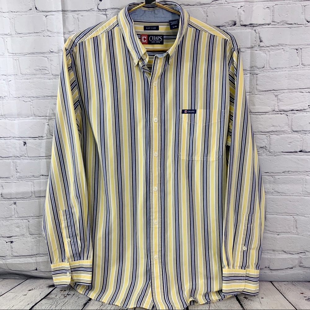 Chaps Button Down Shirt Size L